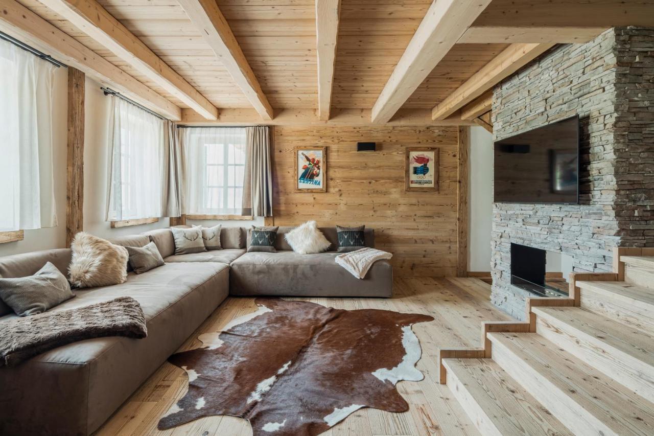 Chalet Socrepes - Dolomiti Skyline Cortina dʼAmpezzo Kültér fotó